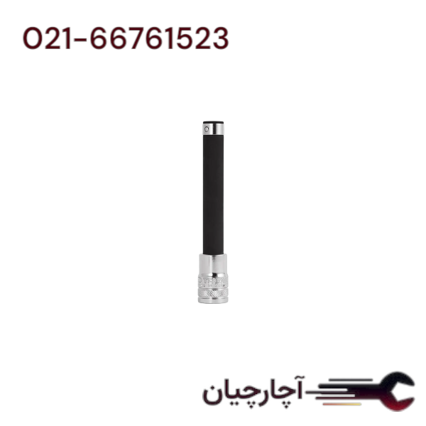 بکس E 12 فوق بلند  درایو 1/2 سایز 140  میلی متر  برند توسن، کد کالا T1253-140E12