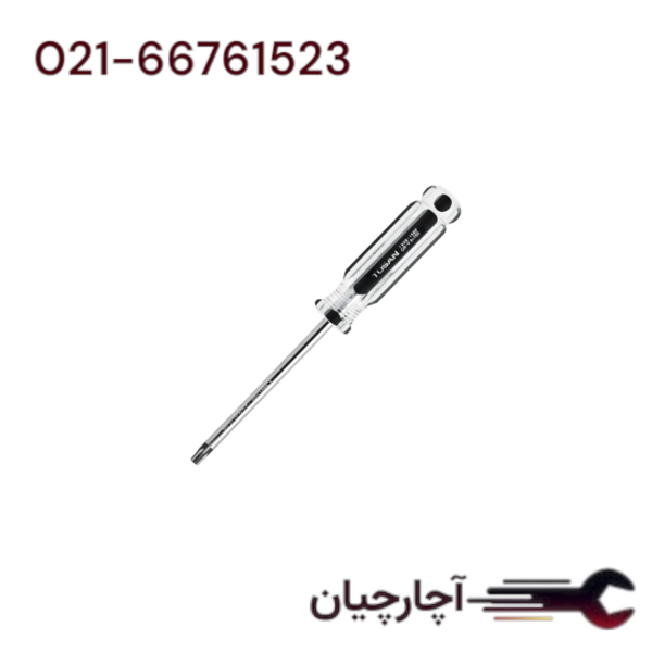 پیچ گوشتی ستاره ای  سایز T40 برند توسن، کد کالا T908-40T