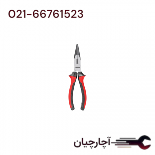 دم باریک سری D سایز 8 اینچ برند توسن، کد کالا T5012-8D