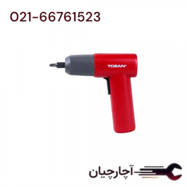 پیچ گوشتی الکترونیکی تفنگی 3/6 ولت  برند توسن، کد کالا 9005