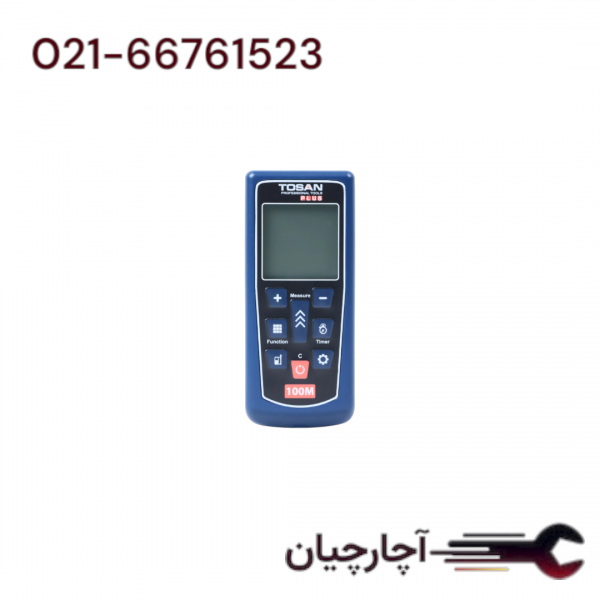 متر لیزری 100 متری  برند توسن، کد کالا M1100LDM