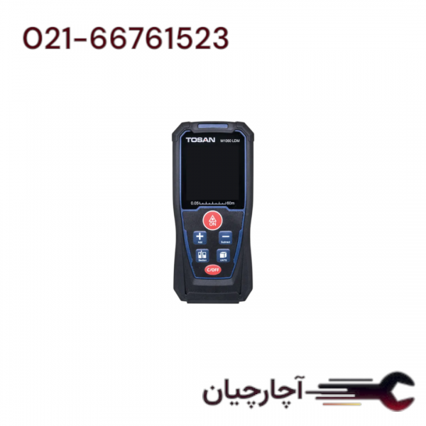 متر لیزری 60 متری  برند توسن، کد کالا M1060LDM