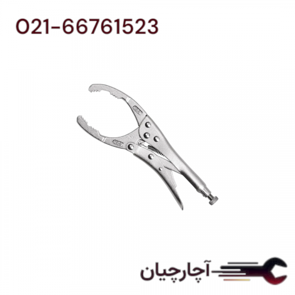 انبر قفلی فیلتر بازکن دوفک سایز 10 اینچ برند توسن، کد کالا T14-100P