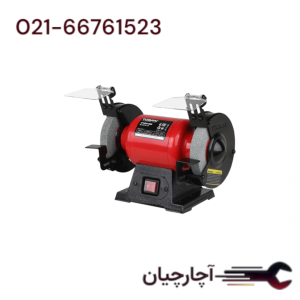 سنگ سنباده رومیزی 125 میلی متر برند توسن، کد کالا 4125BG