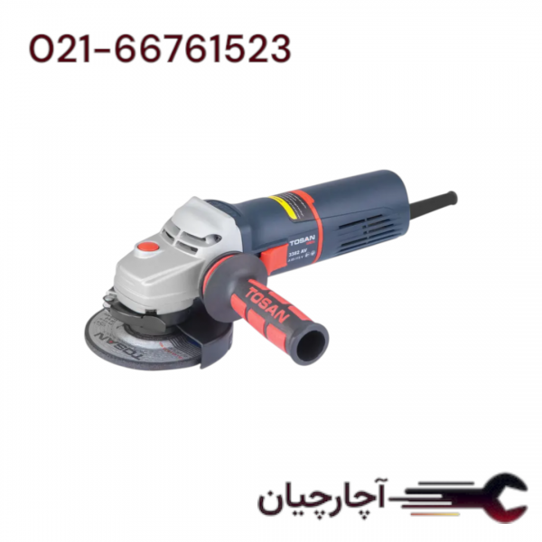 مینی فرز آهنگری دیمر دار  115 میلی متر 850 وات  برند توسن، کد کالا 3382AV