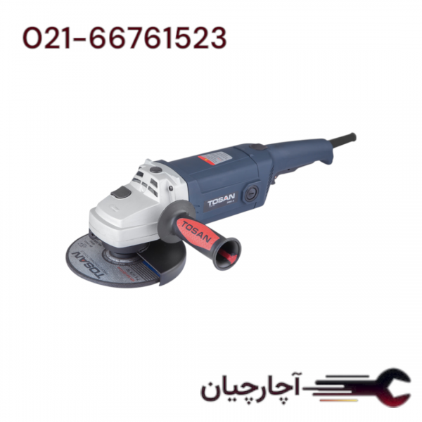 فرز آهنگری 180میلی متر 2200 وات +کیف برزنتی  برند توسن، کد کالا 3061ABX