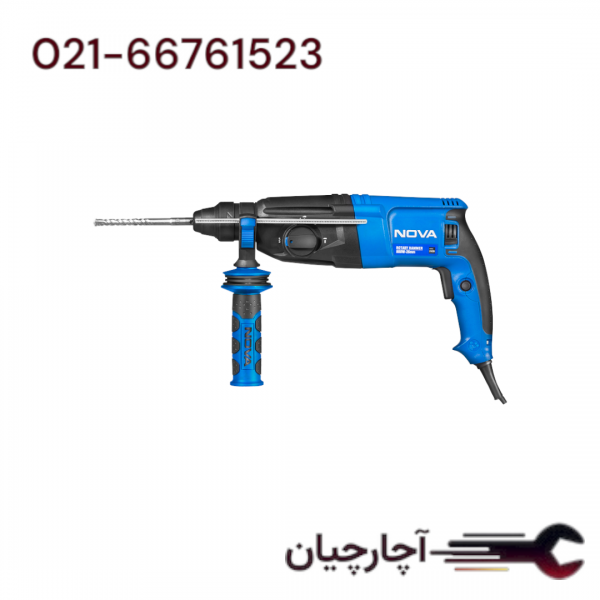 دریل بتن کن 26 میلیمتری 800 وات برند نووا، کد کالا 2426