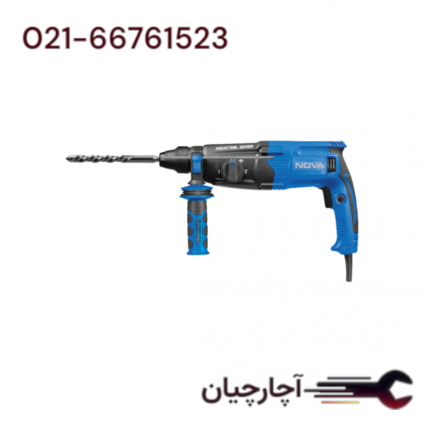دریل بتن کن سه حالته 32 میلیمتری صنعتی برند نووا، کد کالا 2430