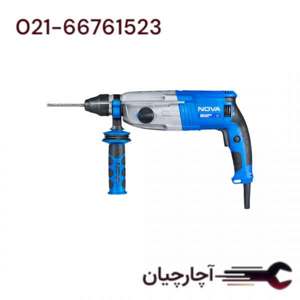 دریل بتن کن 28 میلیمتری 850 وات برند نووا، کد کالا 2428