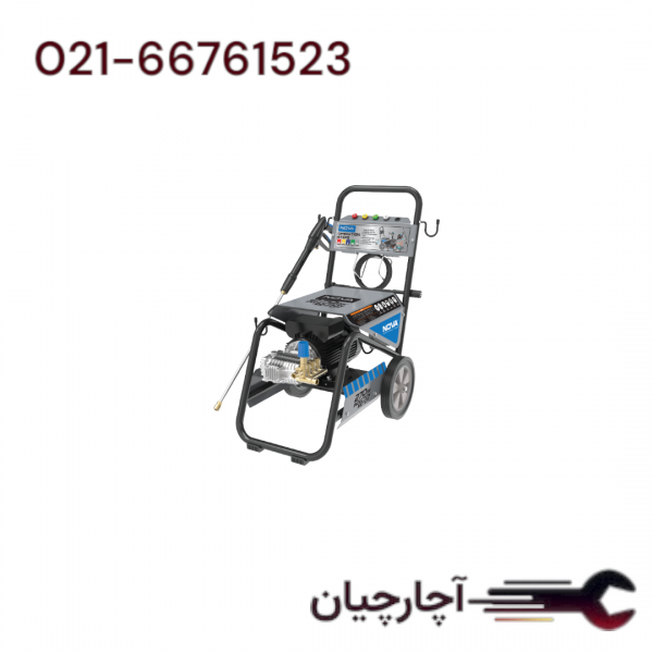 کارواش 270 بار دینامی صنعتی 5000 وات با قابلیت مکش برند نووا، کد کالا 4270