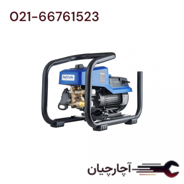 کارواش دینامی صنعتی 190 بار 3000 وات برند نووا، کد کالا 4190