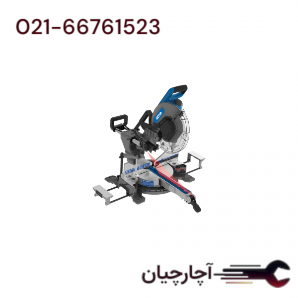 فارسی بر کشویی 305 میلیمتر 2000 وات دو طرفه برند نووا، کد کالا 5732