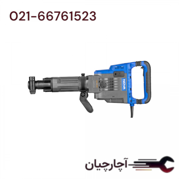 چکش تخریب 18.5 کیلویی 1700 وات صنعتی برند نووا، کد کالا 2549