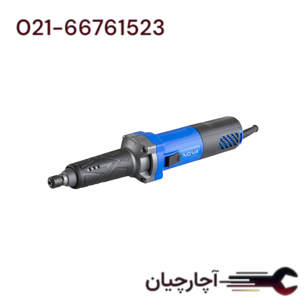 فرز انگشتی گلو بلند دیمردار 800 وات برند نووا، کد کالا 3204