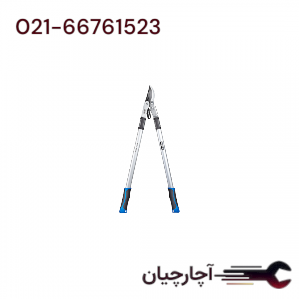 قیچی شاخه زن دنده ای 75 سانت با دسته ثابت برند نووا، کد کالا 2371