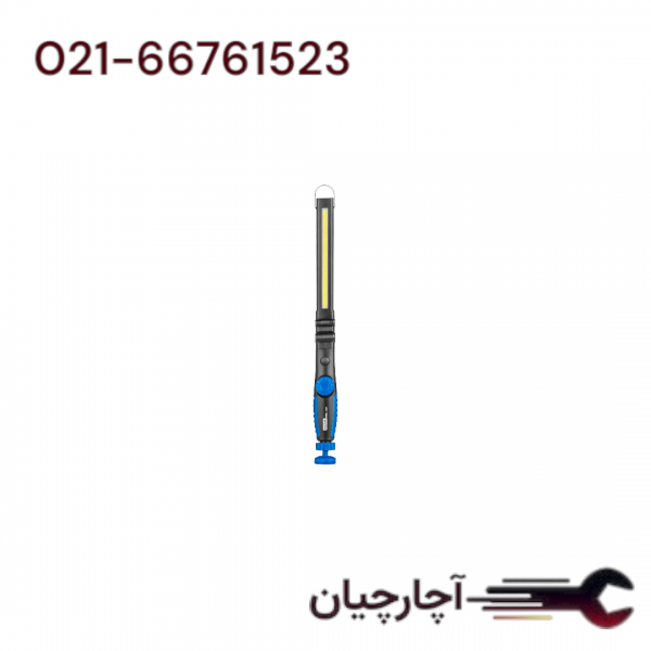 چراغ کار شارژی تاشو و چرخشی 400 لومن برند نووا، کد کالا 3024