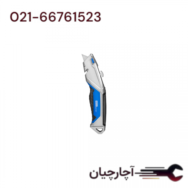 کاتر ذوزنقه ای  حرفه ای 19 میلیمتر برند نووا، کد کالا 1373