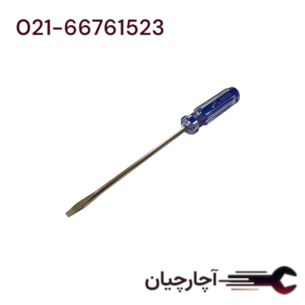 پیچ گوشتی دسته کریستالی6-75دوسو برند جی تک، کد کالا LC6-75