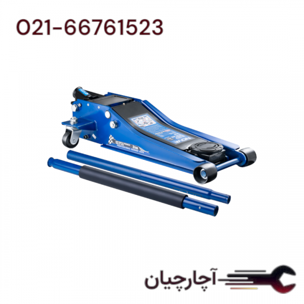 جک سوسماری کورسی 3 تن دو پمپ برند نووا، کد کالا 4215