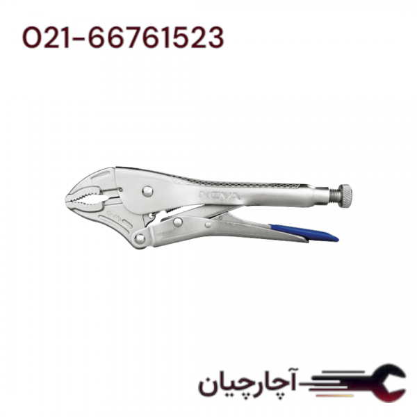 انبر قفلی کروم مدل المانی 10 اینچ برند نووا، کد کالا 8030