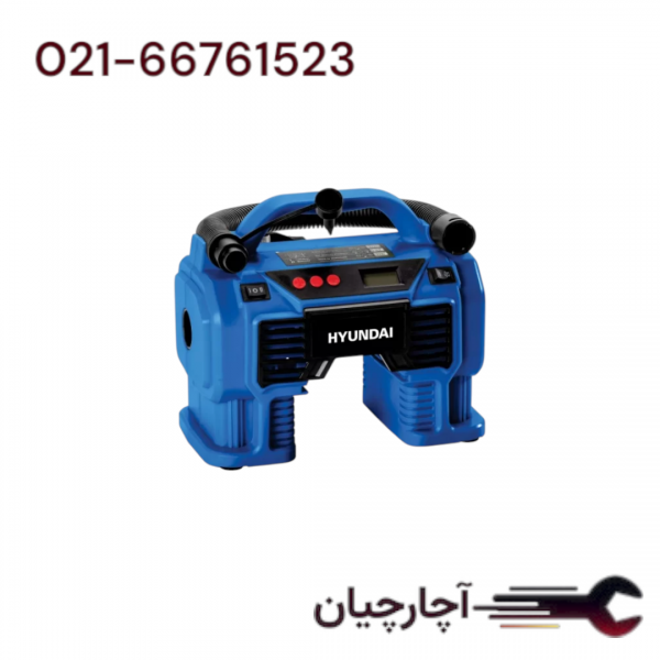 مینی کمپرسور سه کاره فندکی 12ولت برند هیوندای، کد کالا HP1160