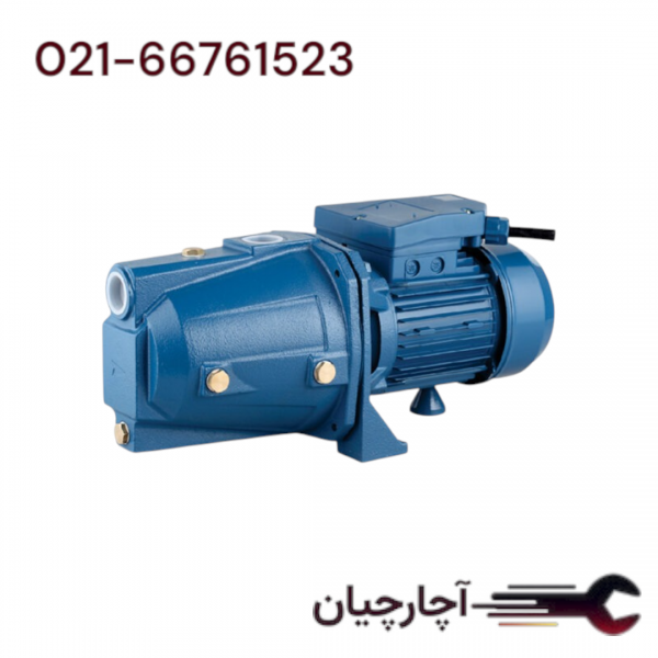 الکترو پمپ تک فاز 1 اسب بخار 50 لیتر در دقیقه برند هیوندای، کد کالا HAM-100