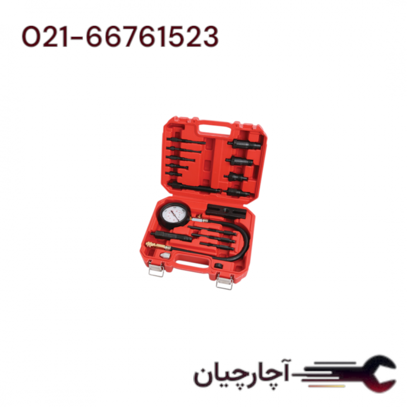 کمپرس سنج دیزلی (انزکتور مستقیم و غیر مستقیم)18 پارچه 1000 PSI برند ال کا کد کالا: A1009