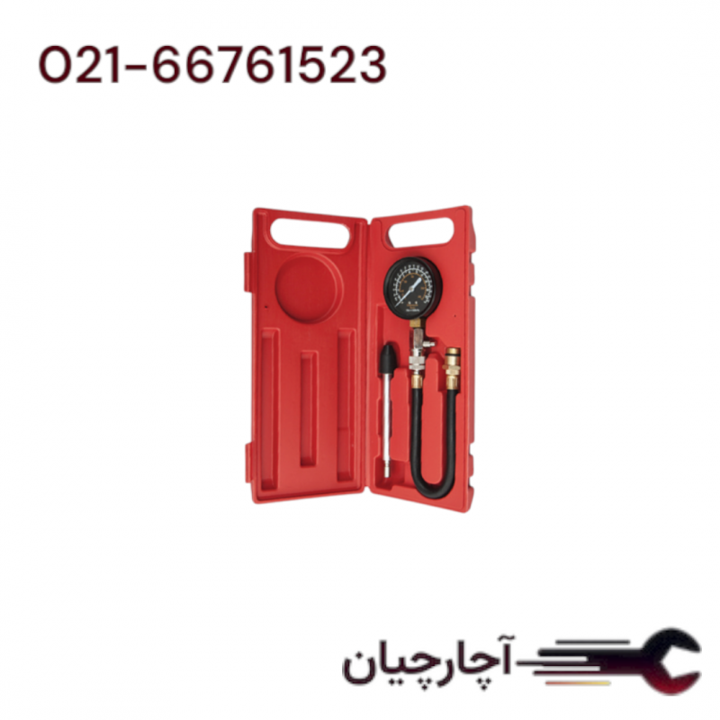 کمپرس سنج بنزینی با دو آداپتور 300-0 برند ال کا کد کالا: A1016