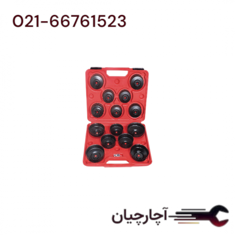 کیت فیلتر روغن کاسه ای 15 عددی برند ال کا کد کالا: A5053