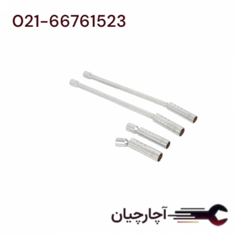 اچار شمع مگنتی لقلقه ای 3.8 درایو 14 م.م 12 پر CR-V طول 102 م.م  برند ال کا کد کالا: E6032