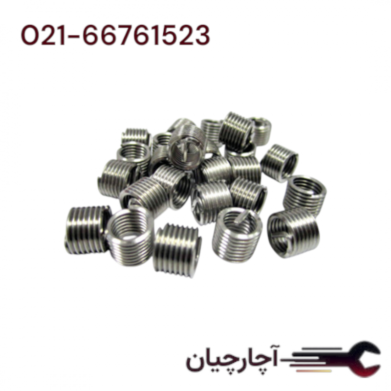فنر هلی کویل 25 عددی M8*1 برند ال کا کد کالا: J1247