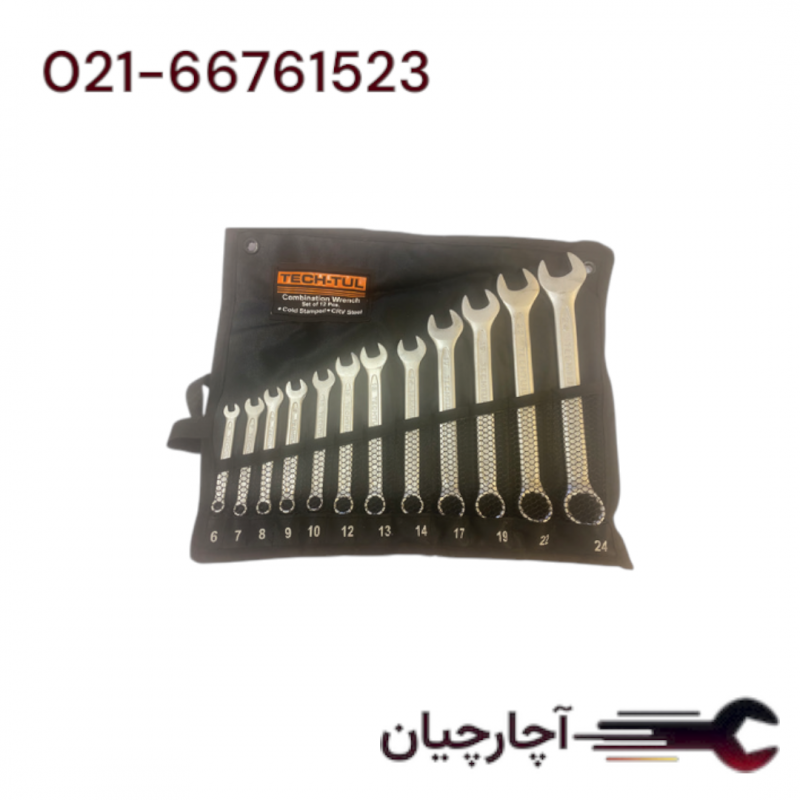 اچار یکسر تخت و رینگ 12 عددیCR-V  برند ال کا کد کالا: TEC-01