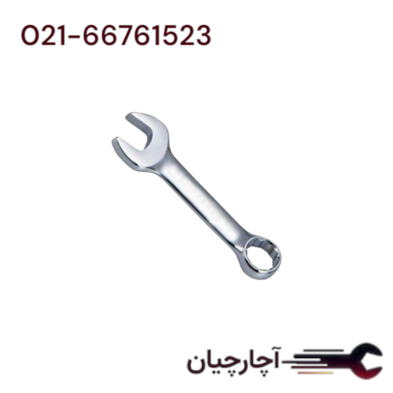 آچار یکسر رینگی کوتاه 19 میلیمتری برند هامبورگ