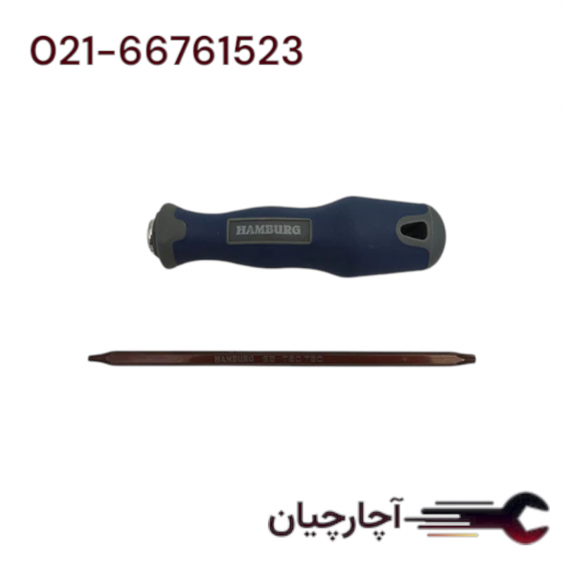 پیچ گوشتی دو طرفه ستاره ای T20 .T30 برند هامبورگ