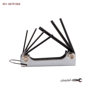 آلن ستاره‌ای چاقویی 7 عددی CR-V برند مسترتولز تایوان