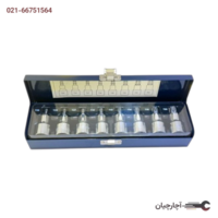 جعبه بکس آلن بکس ستاره‌ای 8 عددی جعبه فلزی برند مسترتولز تایوان