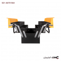 جعبه ابزار فلزی اتومات 35سانت 3 طبقه MIT