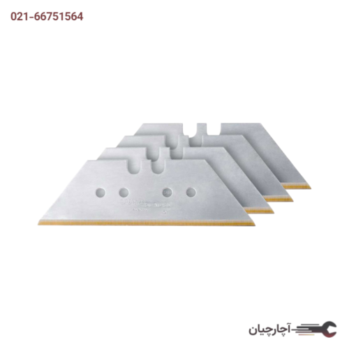 بسته 10 عددی تیغه کاتر ذوزنقه ای برند ایران پتک کد کالا SM201050