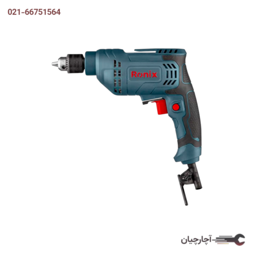 دریل برقی 6/5 میلی متری اتومات 400 وات 4300 دور بر دقیقه برند رونیکس کد کالا 2107A