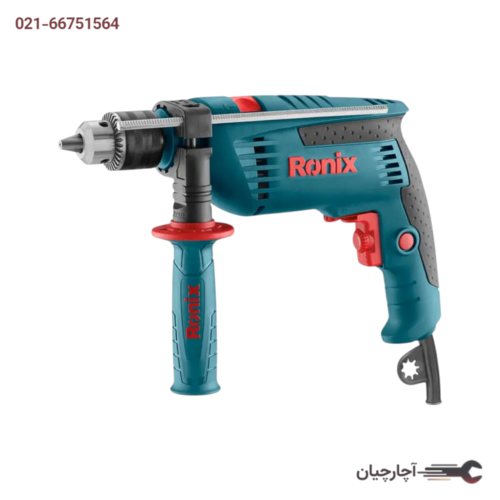 کیت دریل 13میلی متری چکشی 850 وات برند رونیکس کد کالا 2250K