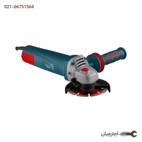 مینی فرز 115 میلی متری 1100 وات صنعتی دیمردار همراه با کیف برند رونیکس کد کالا 3100K