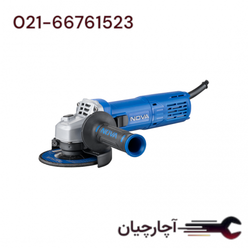 مینی فرز بدنه باریک 115 میلیمتر 900 وات برند نووا، کد کالا 3114