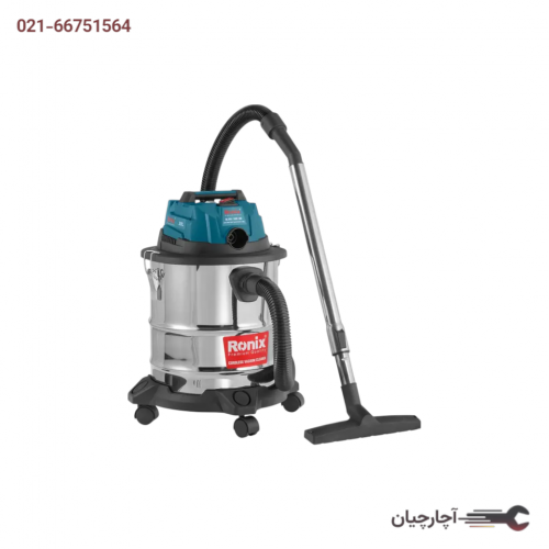 جارو شارژی 20 لیتری 20 ولت برند رونیکس، کد کالا 8641