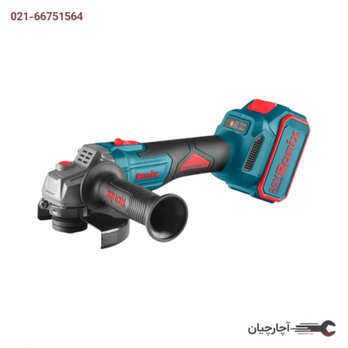 مینی فرز شارژی براش لس NEW برند رونیکس، کد کالا 8680