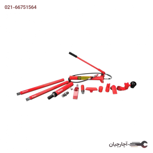 ست جک صافکاری هیدرولیکی 10 تن برند رونیکس، کد کالا RH-4945