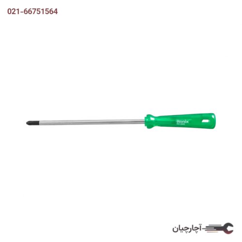 پیچ گوشتی 200×8 چهار سو برند رونیکس، کد کالا RH-2883