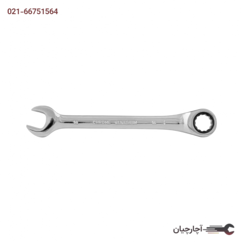 آچار یک سر جغجغه یک سر تخت سایز 16 برند رونیکس، کد کالا RH-2166