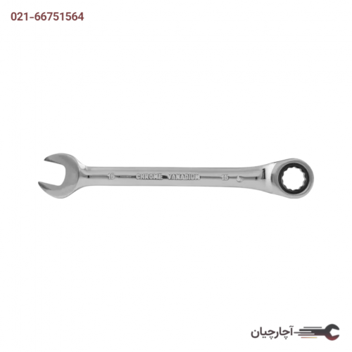 آچار یک سر جغجغه یک سر تخت سایز 15 برند رونیکس، کد کالا RH-2165
