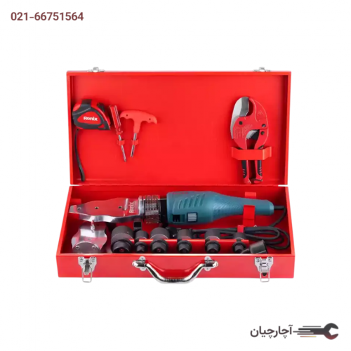 دستگاه جوش لوله سبز گوشه زن بامتعلقات برند رونیکس، کد کالا RH-4404
