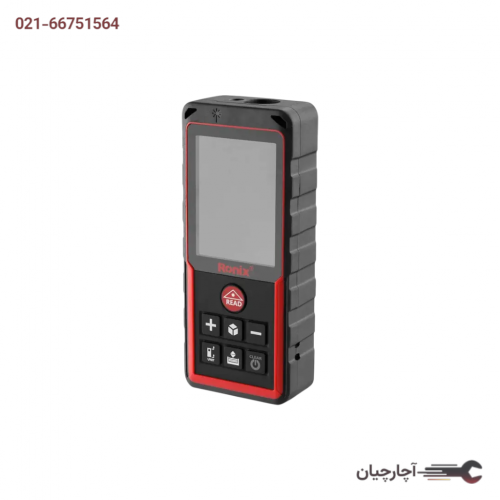 متر لیزری 100 متری با کیف برزنتی چین برند رونیکس، کد کالا RH-9353